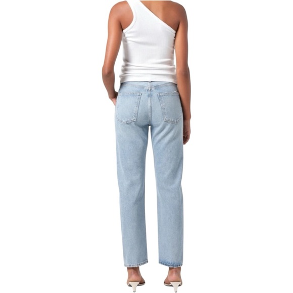Agolde 90’s Pinch Waist High Rise Straight Jeans - Picture 2 of 9